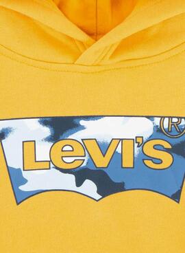 Sweat Levis Fill Amarelo para Menino