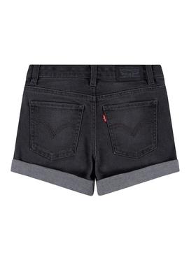 Shorts Levis Girlfriend Preto para Menina