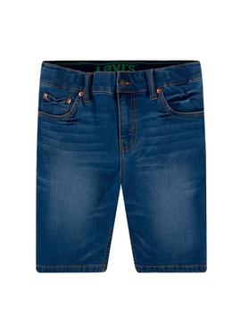 Bermudas Levis Eco Azul para Menino