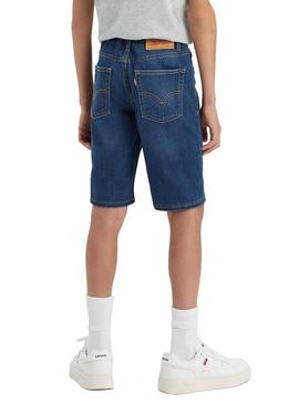 Bermudas Levis Eco Azul Marinho para Menino