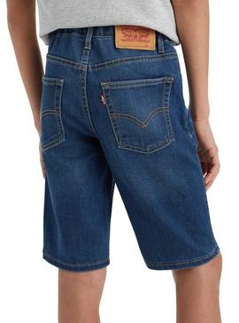 Bermudas Levis Eco Azul Marinho para Menino