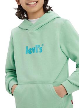 Sweat Levis Logo Pull Verde para Menino
