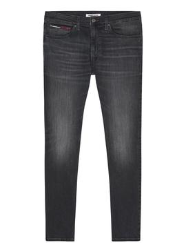 Calças Jeans Tommy Jeans Scanton Slim Preto