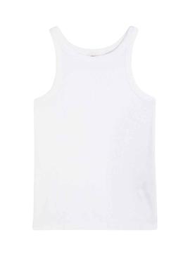 T-Shirt Levis Racer Branco para Mulher