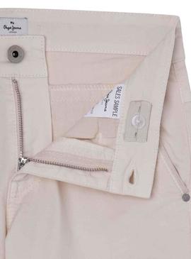 Bermuda Pepe Jeans Blueburn Beige para Menino