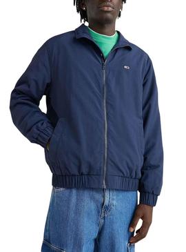 Casaca Tommy Jeans Essential Azul Marinho para Homem