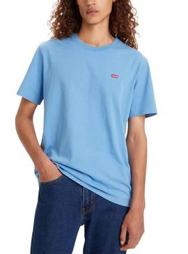 T-Shirt Levis Original Azul para Homem