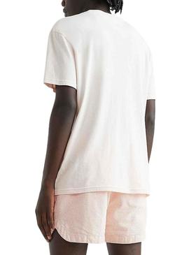 T-Shirt Tommy Jeans Arched Branco para Homem