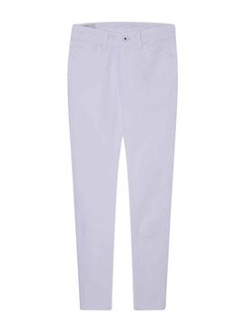 Calças Jeans Pepe Jeans Pixlette Branco Menina