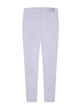 Calças Jeans Pepe Jeans Pixlette Branco Menina