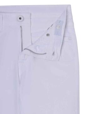 Calças Jeans Pepe Jeans Pixlette Branco Menina