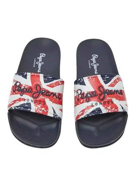 Flip flops Pepe Jeans Jack Azul Marinho para Menino