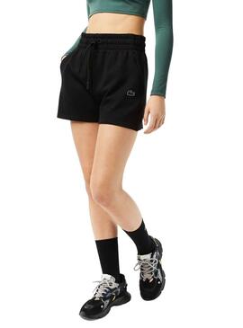 Shorts Lacoste Style Preto para Mulher