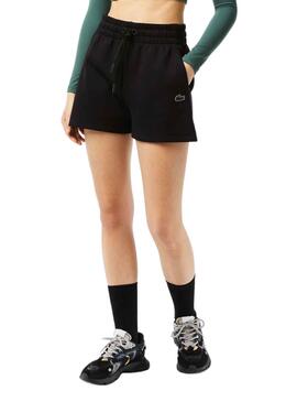 Shorts Lacoste Style Preto para Mulher
