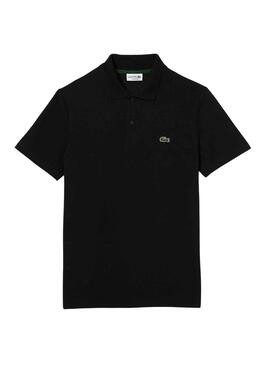 Polo Lacoste Bord Preto para Homem