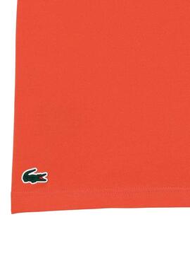 T-Shirt Lacoste Sport Laranja para Homem