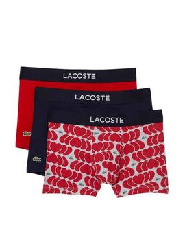 Cuecas Lacoste Casual Vermelho para Homem