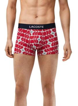 Cuecas Lacoste Casual Vermelho para Homem