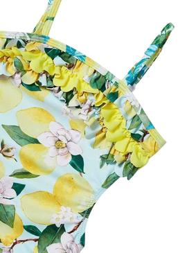 Swimsuit Mayoral Printed Amarelo para Menina