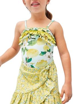 Swimsuit Mayoral Printed Amarelo para Menina