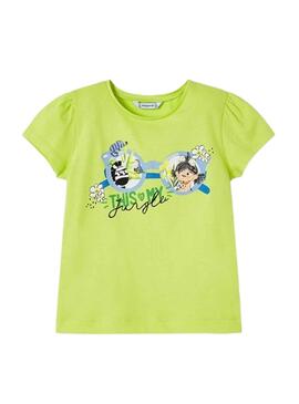 Set 2 T-Shirts Mayoral Sustentável para Menina