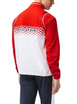 Treino Lacoste Daniil Medvedev Vermelho para Homem