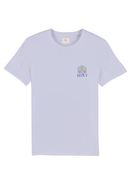 T-Shirt Klout Aesthetic Lila para Mulher e Homem