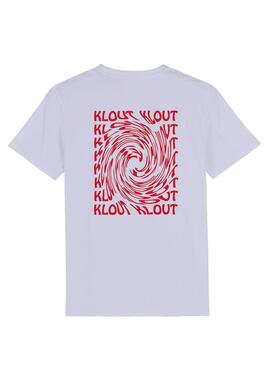 T-Shirt Klout Tornado Lila para Mulher e Homem