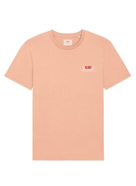 T-Shirt Klout Graphic Rosa Salmão