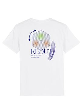 T-Shirt Klout Aesthetic Branco Homem e Mulher