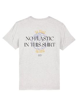 T-Shirt Klout No Plastic Cinza para Mulher e Homem