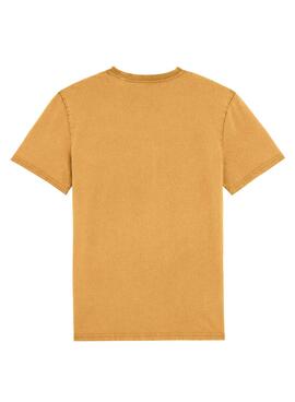 T-Shirt Klout Basic Dyed Tinto Mostaza