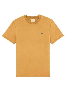 T-Shirt Klout Basic Dyed Tinto Mostaza