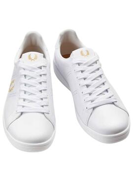 Sapatilhas Fred Perry B721 Dorado para Homem