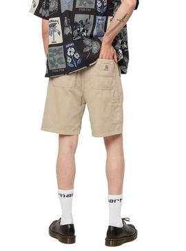 Bermudas Carhartt Flint Bege para Homem