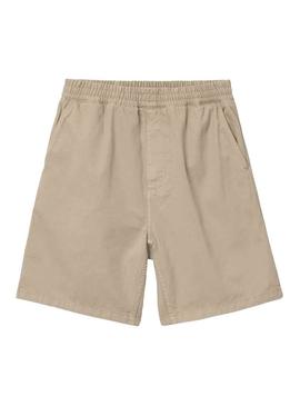 Bermudas Carhartt Flint Bege para Homem