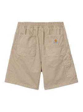 Bermudas Carhartt Flint Bege para Homem