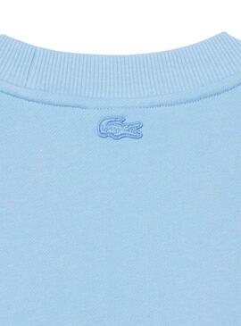 Sweat Lacoste Netflix Bridgerton Azul Claro