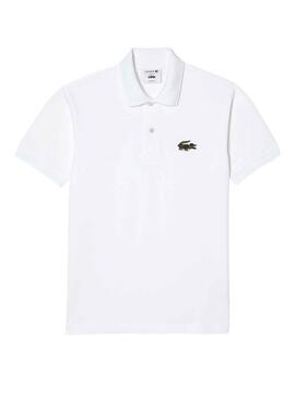 Polo Lacoste Netflix Lupin Branco para Homem