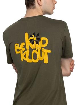 T-Shirt Klout Rudbeckia Khaki para Mulher e Homem