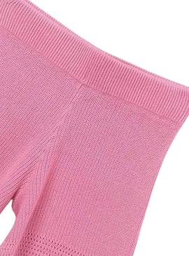 Set Mayoral Tricot Rosa para Menina