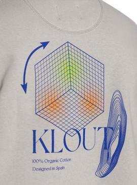 Sweat Klout Aesthetic Cinza para Homem e Mulher