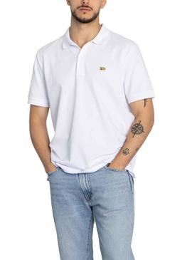 Polo Klout Basic Branco para Homem