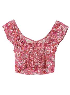 Top Mayoral Printed Rosa para Menina