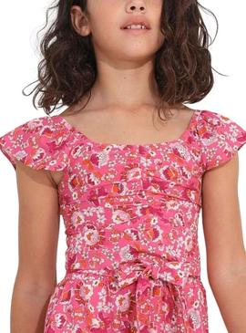 Top Mayoral Printed Rosa para Menina