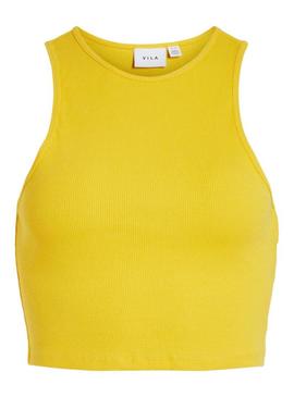 Top Vila Felia Amarelo para Mulher