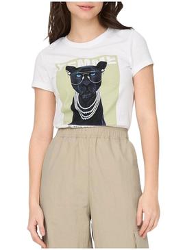 T-Shirt Only Vibe Verde para Mulher
