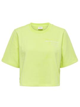 T-Shirt Only Sasja Amarelo para Mulher