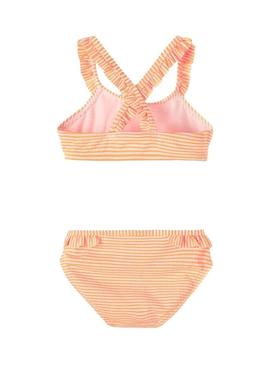 Bikini Name It Ziline Laranja para Menina