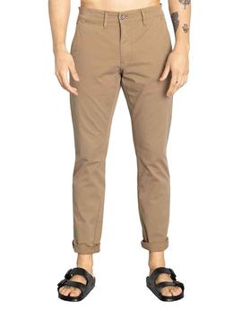 Pantalon Chino Klout Tostado para Homem